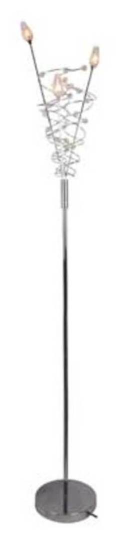 Belize Floor Lamp - Champagne